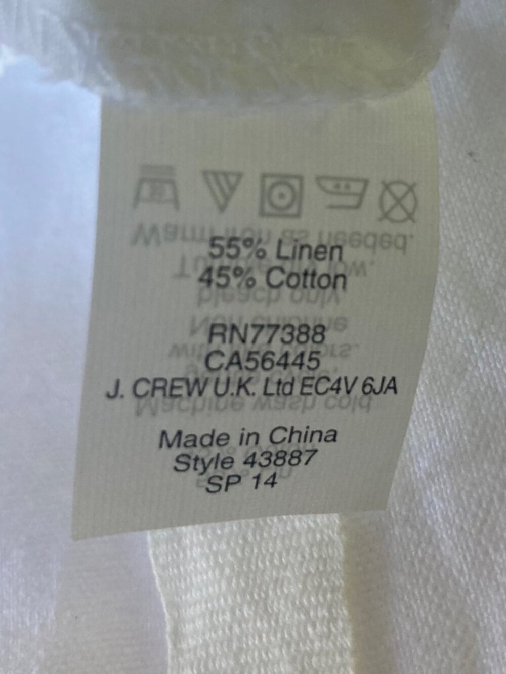J. Crew White Wide Leg Pants/Trousers - Picture 16 of 16